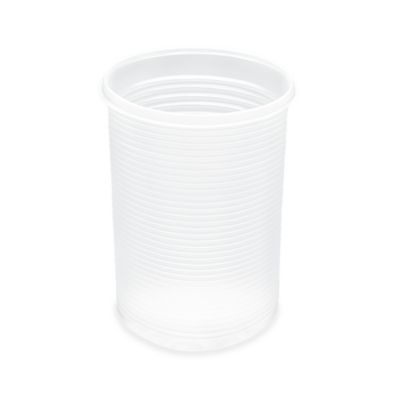 Molded poly drum liners-Uline CDF brand model S11858 Smooth 5 gallon Clear 24 CT